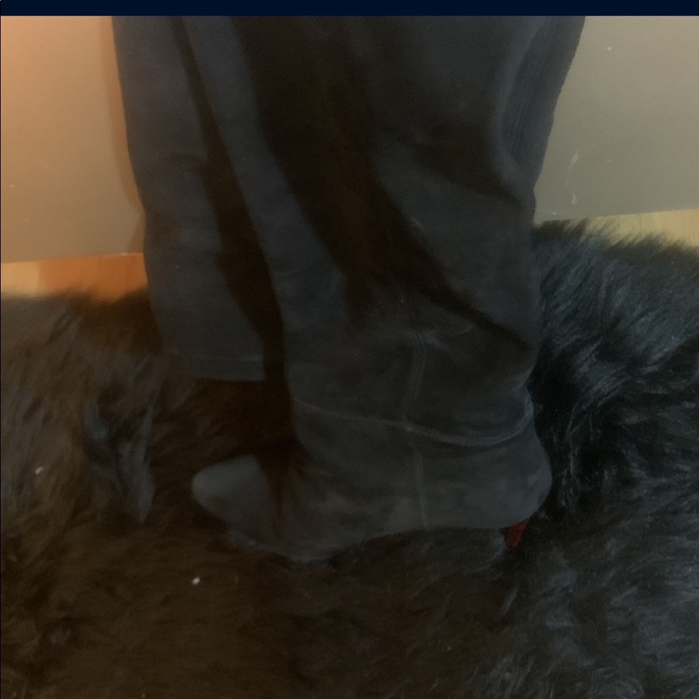 Balmain x H&M over the knee boots